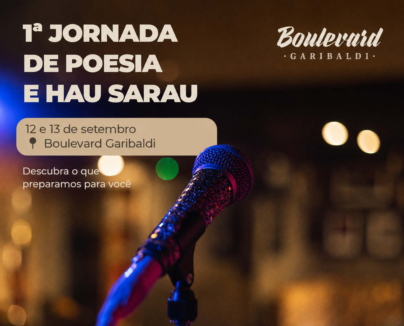 1ª Jornada de Poesia e Hau Sarau